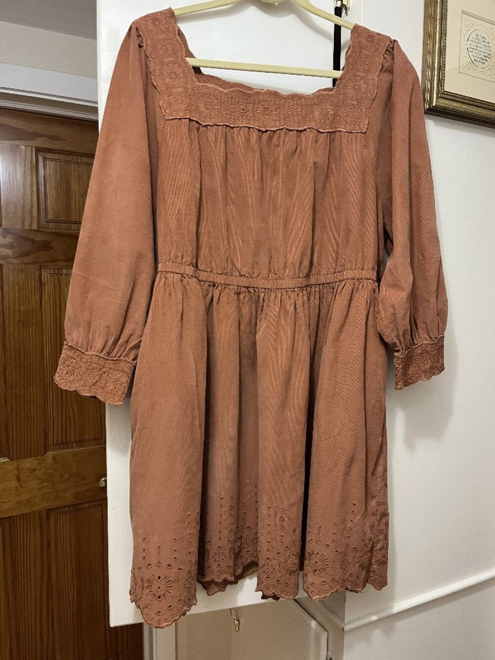 "Madewell" Soft Corduroy Mini Dress
